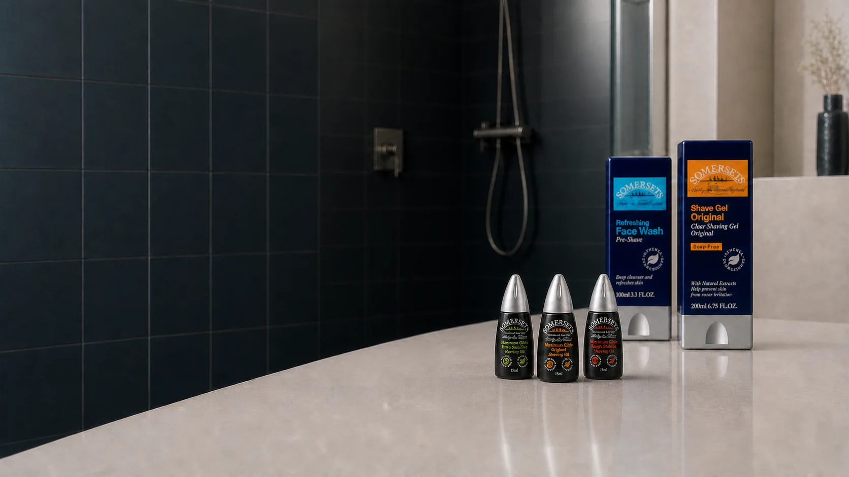 Somersets shaving and skincare range